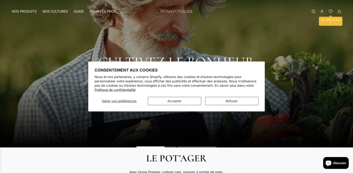 Home Potager urban gardening