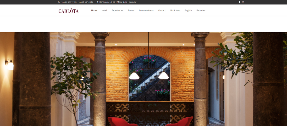 sustainable hotel Quito