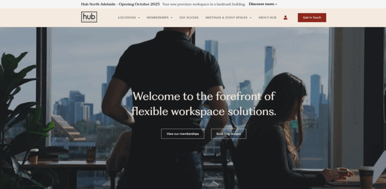 Hub North Adelaide: Premium Coworking Space in a Landmark Development