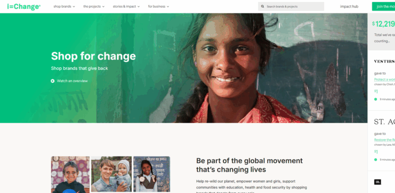 i=Change Project: Transforming Shopping into a Force for Good