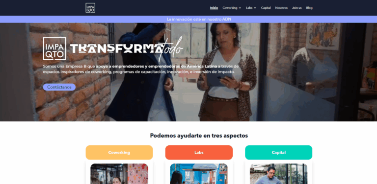 Impaqto: Empowering Entrepreneurs in Latin America through Coworking and Impact Investment
