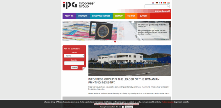Infopress Group: Quality Printing Services with a Legacy of Excellence