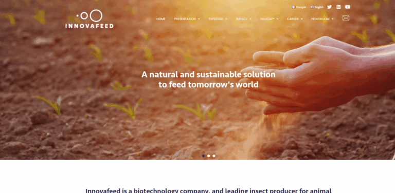 InnovaFeed: Sustainable Insect Farming for Animal and Plant Feed