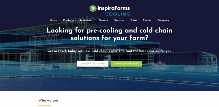 InspiraFarms Cooling: Efficient Cold Chain Solutions for Fresh Produce