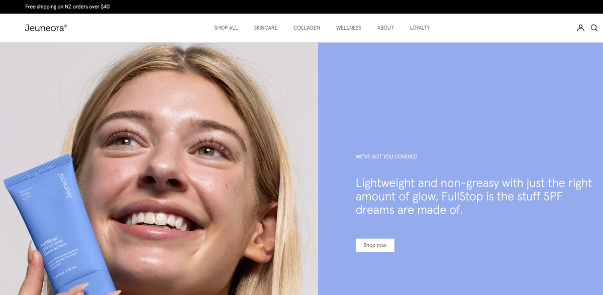 Jeuneora skincare and wellness