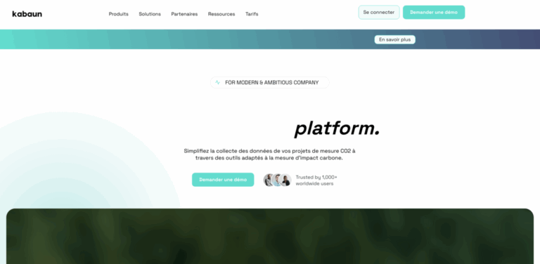 Kabaun: A Comprehensive Carbon Management Platform for Businesses