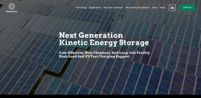 KineticCore Solutions: Innovative Flywheel Battery Technology for Energy Storage