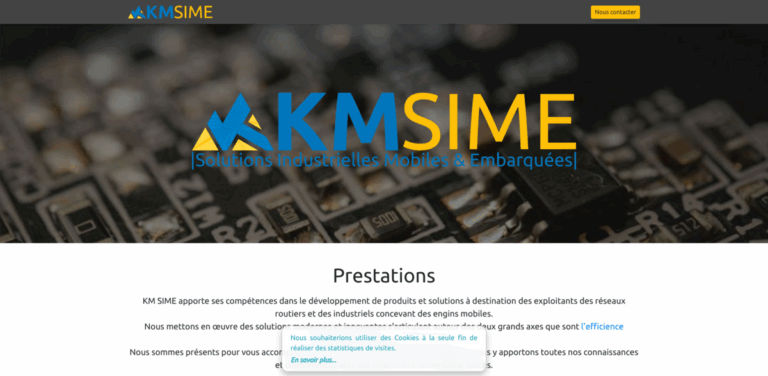 KM SIME: Innovative Solutions for Road Network Operators and Mobile Machinery