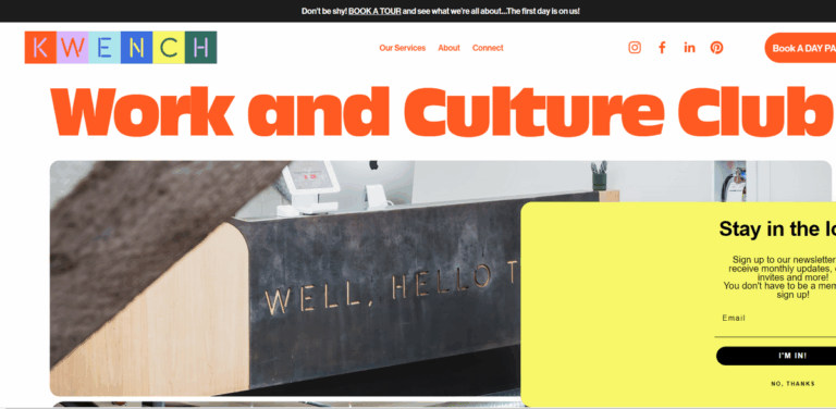 Kwench Work & Culture Club: A Dynamic Space for Coworking and Community