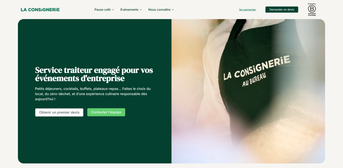 La Consignerie: Connecting Businesses with Local Culinary Artisans for Sustainable Events