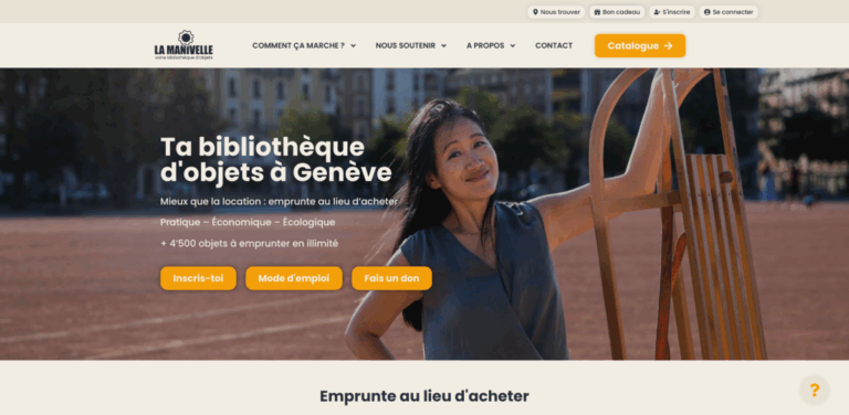 La Manivelle: Switzerland’s Largest Object Library for Smart Borrowing
