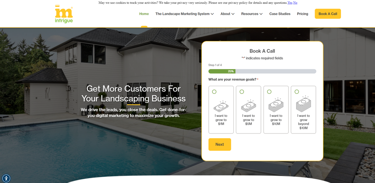 landscaping digital marketing