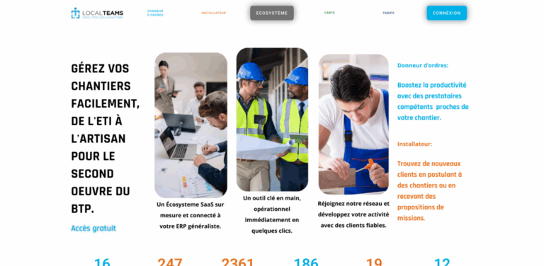 LOCALTEAMS: A Digital Solution for Efficient Construction Management