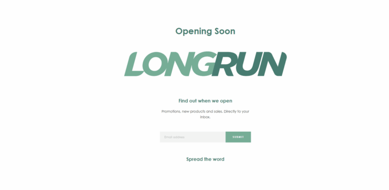 LONGRUN: A New Venture Opening Soon with Exciting Innovations
