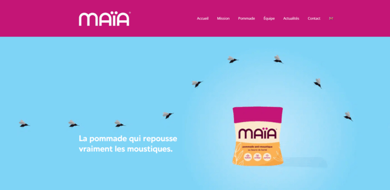 MAÏA: Effective Mosquito Repellent Pomade for Malaria Prevention