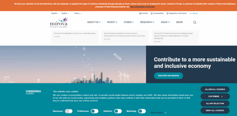 Mirova: Investing in Sustainable Finance and E-Mobility Solutions