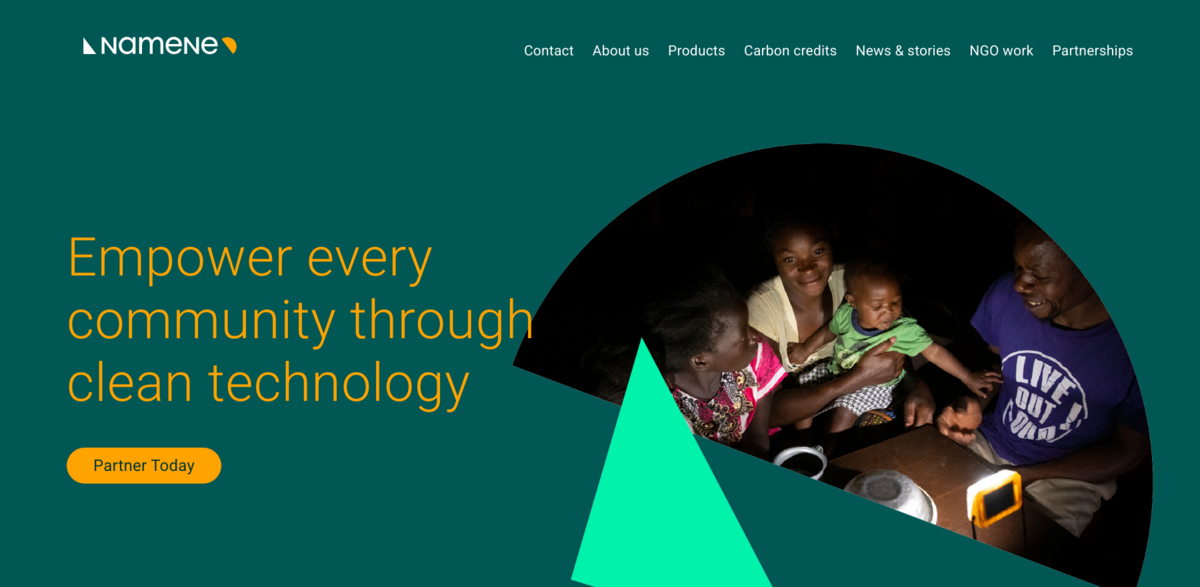 Namene Solar clean technology