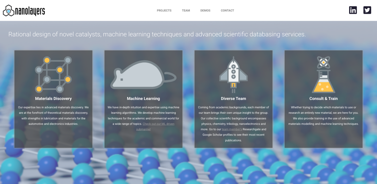 Nanolayers Quantum Technologies Hydrogen Storage