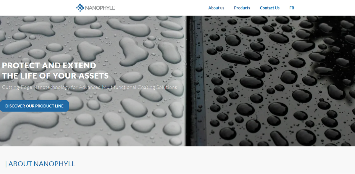 Nanophyll nanocoating technology
