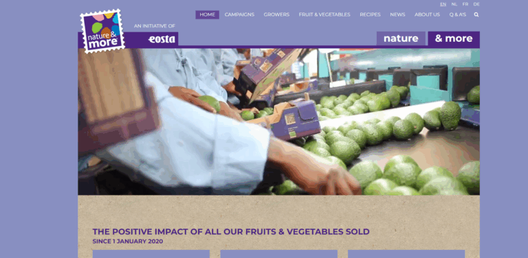 Nature & More: Connecting Consumers with Organic Produce Stories