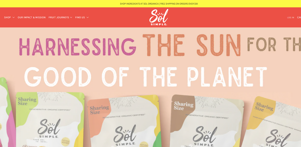 sustainable dried fruits