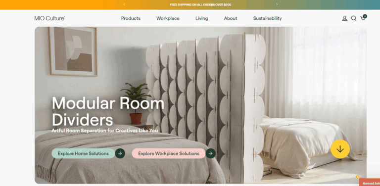 Nomad Sale: Sustainable Modern Furnishings for Innovative Spaces