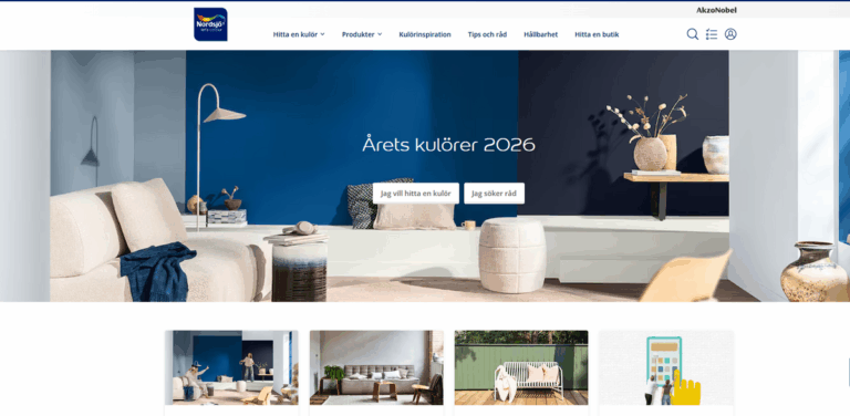 NORDSJÖ VISUALISER: Transforming Spaces with Color Visualization Tools