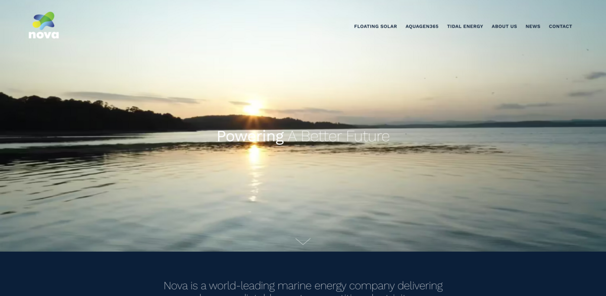 Nova Innovation marine energy