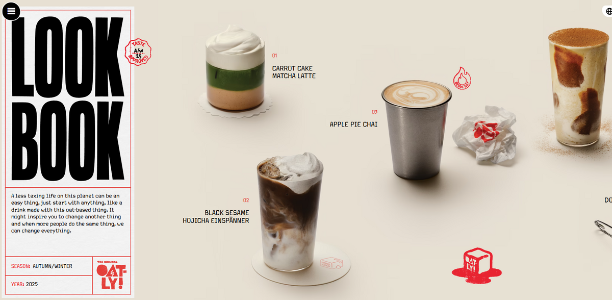 Oatly sustainable beverages