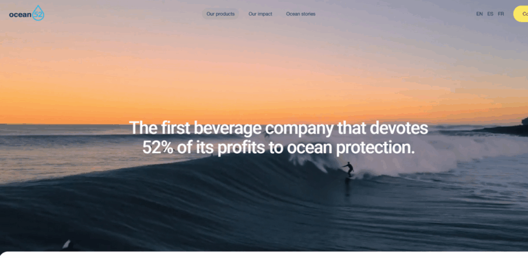 Ocean52: A Beverage Company Committed to Ocean Protection