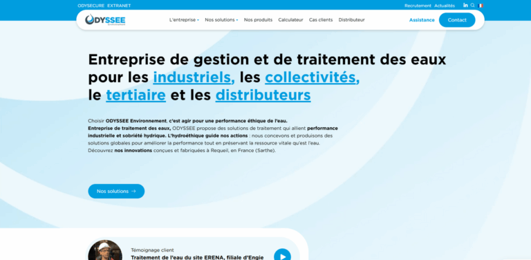ODYSSEE Environnement: Innovative Water Treatment Solutions for Sustainable Resource Management
