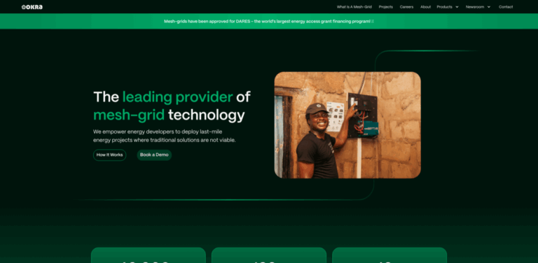 Okra Mesh-Grids: Empowering Rural Communities with Smart Energy Solutions