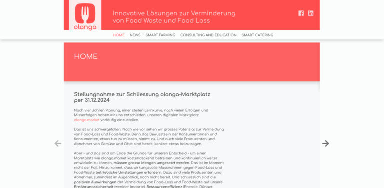 Olanga: A Digital Marketplace for Reducing Food Waste