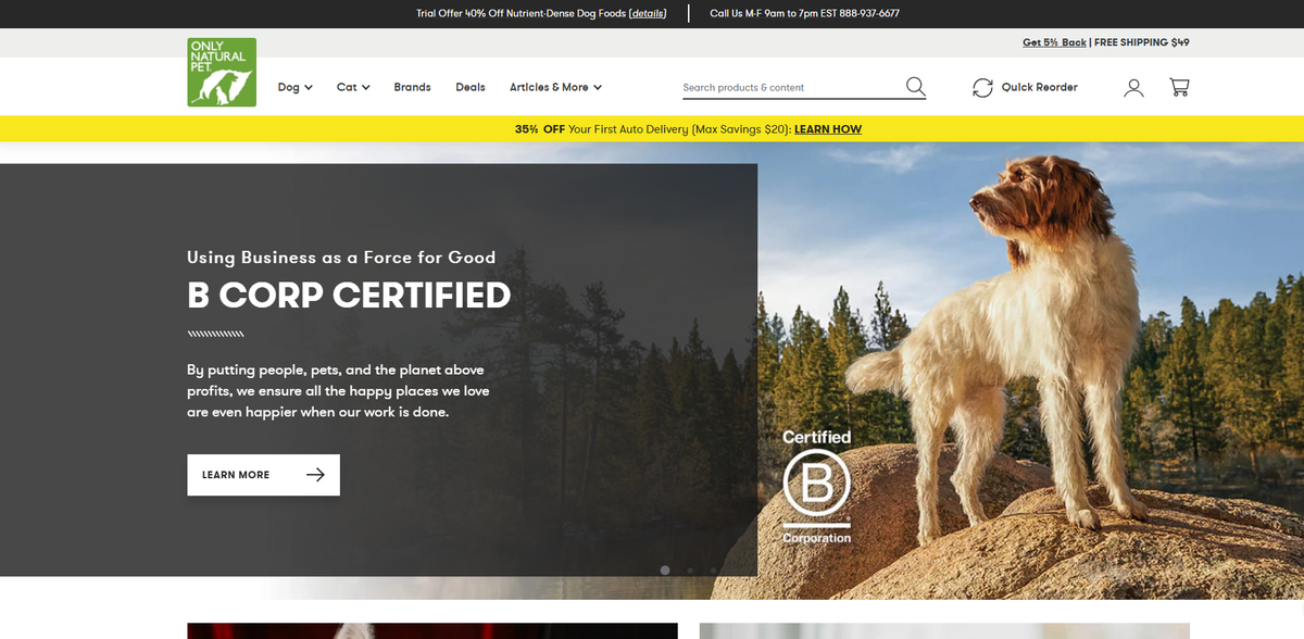 natural pet products