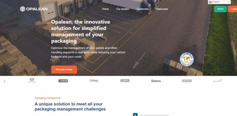 Opalean: Simplifying Packaging Management for Logistics and Industry