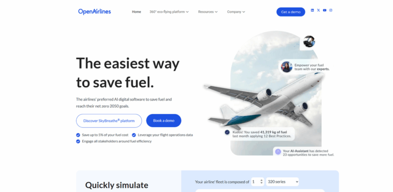 OpenAirlines: Fuel Efficiency and Sustainability in Aviation
