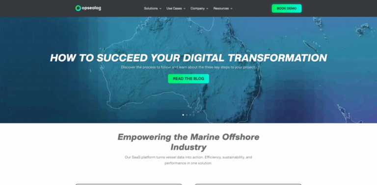 Opsealog: Enhancing Marine Offshore Operations with Data-Driven Solutions