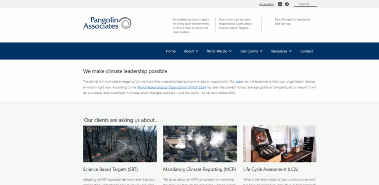 Pangolin Associates: Innovative Carbon and Energy Management Solutions