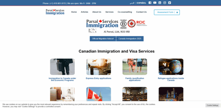 Parsai Immigration Services: Your Trusted Partner for Canadian Immigration Guidance