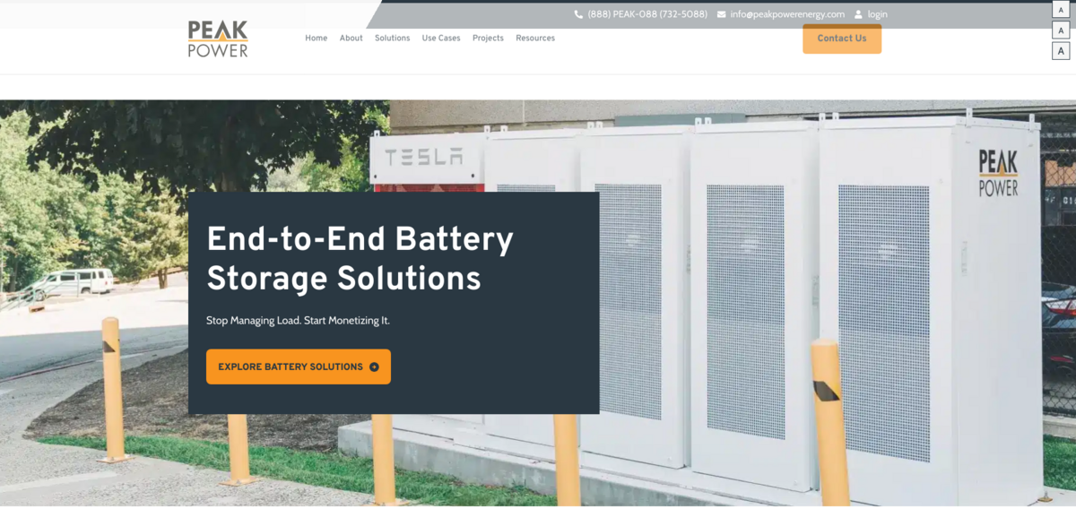 battery storage solutions