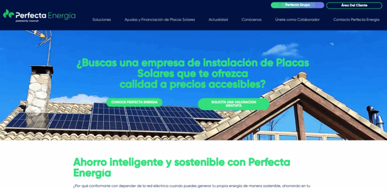 Perfecta Energía: Affordable Solar Energy Solutions for Homes and Communities