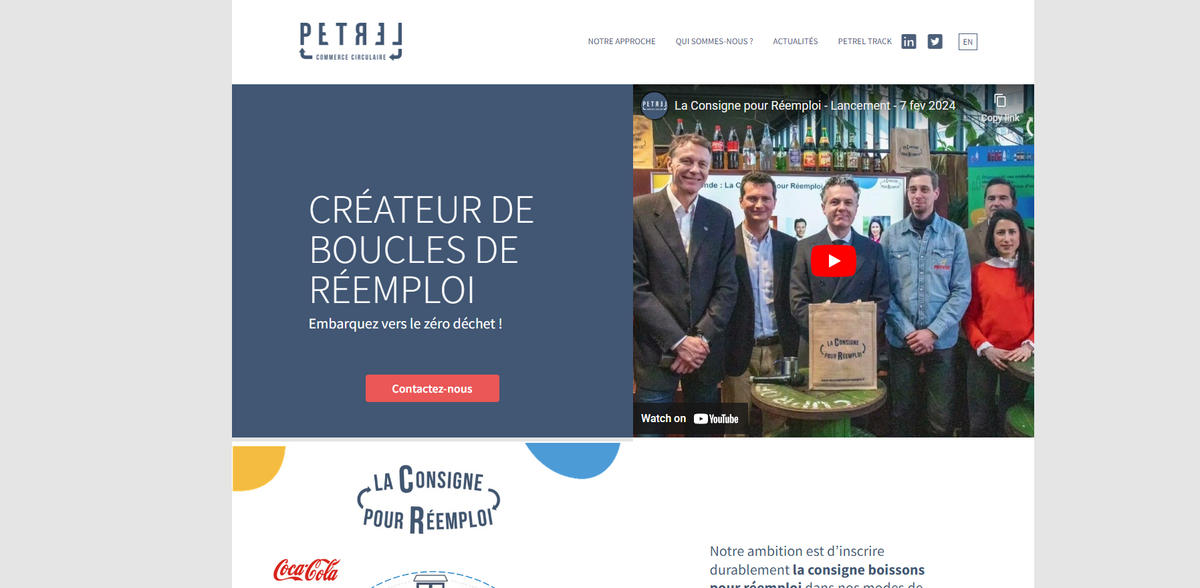 sustainable beverage deposit