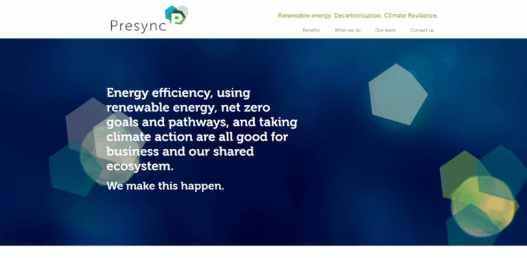 Presync: Unlocking Renewable Energy Solutions for Sustainable Communities