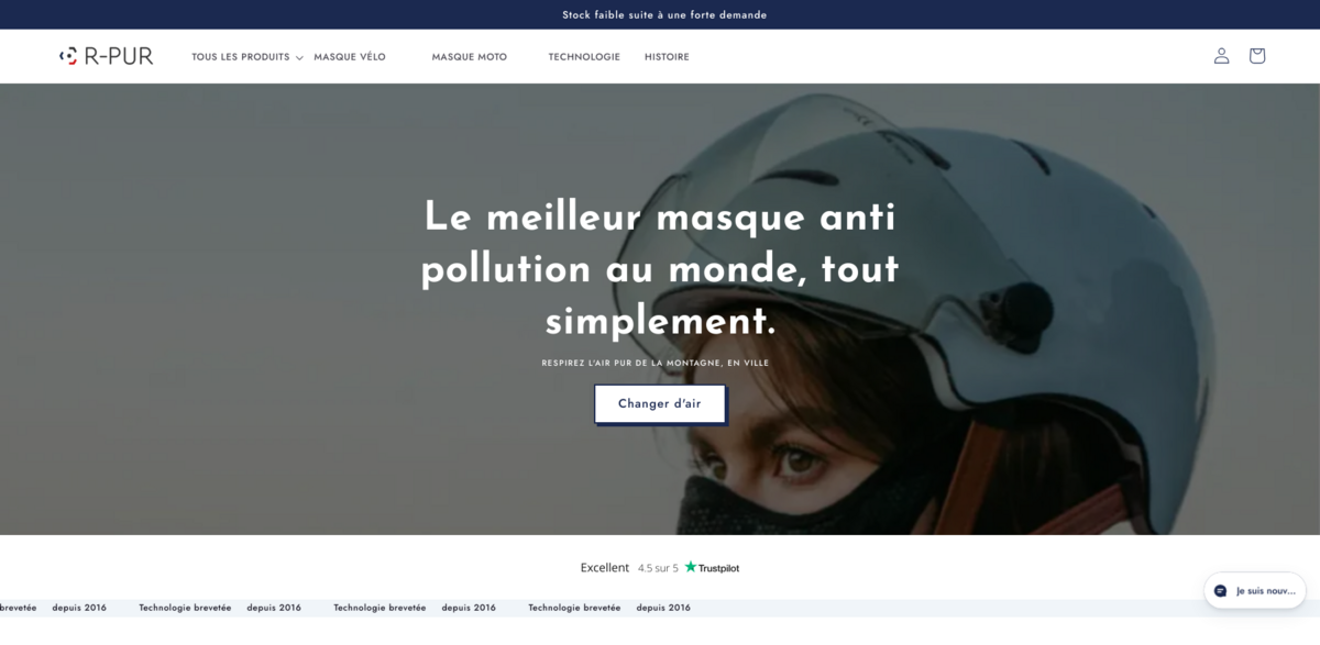 R-PUR anti-pollution masks