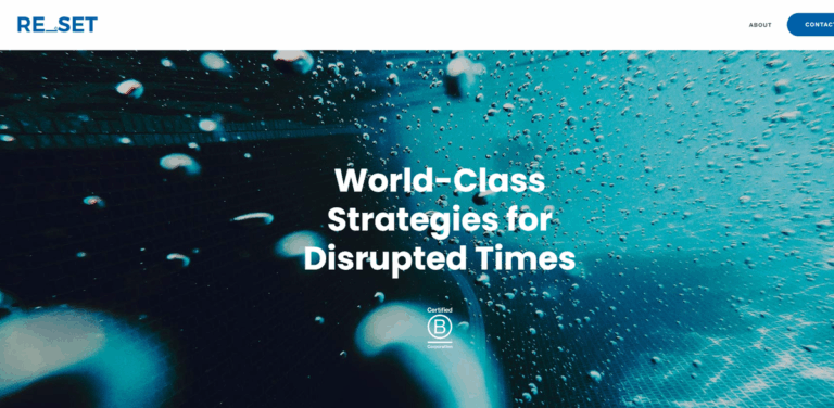 Re_Set: A Strategy Consultancy Focused on Sustainability and Innovation