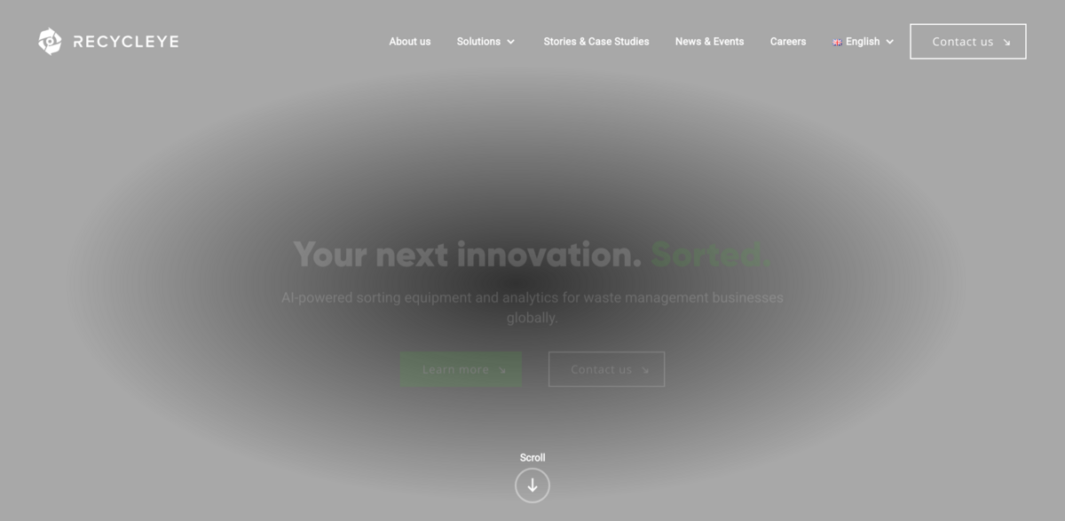 AI waste sorting solutions