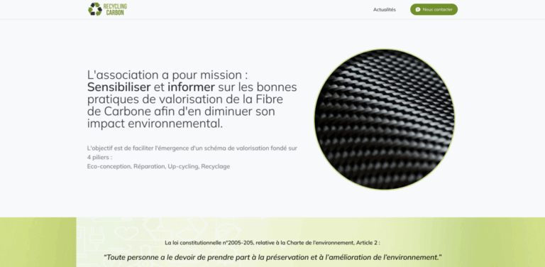 Recycling Carbon: Transforming Carbon Fiber Waste into Sustainable Solutions