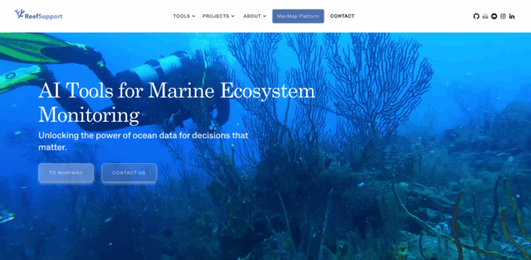Reef Support: Enhancing Marine Conservation Through Innovative Mapping and Monitoring