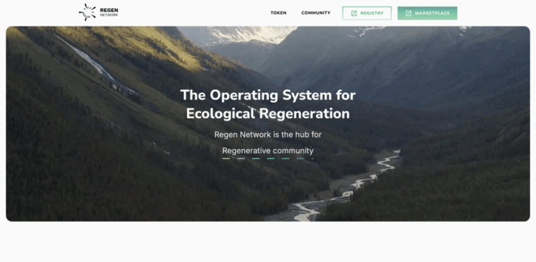 Regen Network: The Operating System for Ecological Regeneration