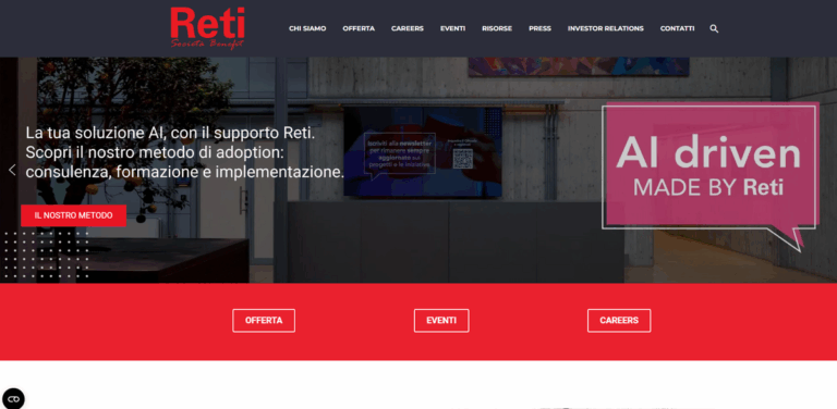 Reti S.p.A.: Empowering Digital Transformation and Sustainable Growth